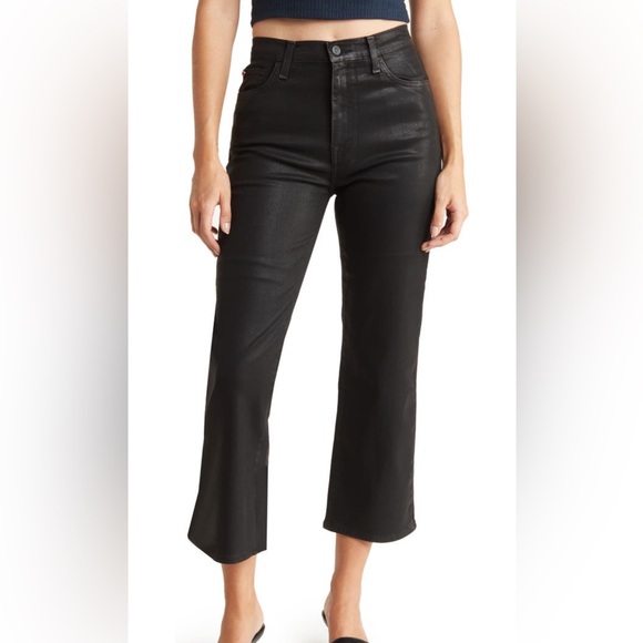 Hudson Noa High Rise Straight Crop Jeans NWT Size 24 - Picture 1 of 2